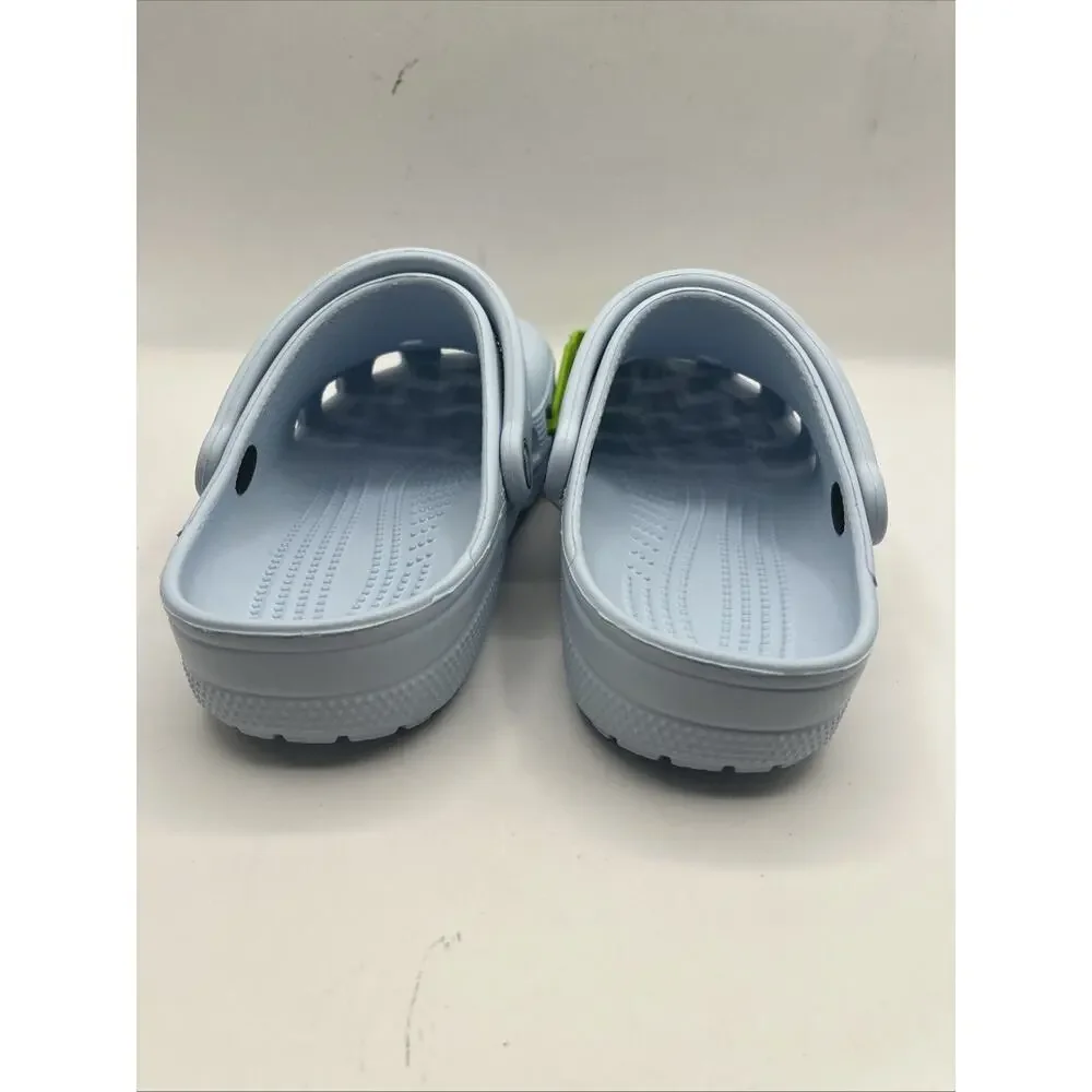 Crocs Classic Clogs Slip On Shoes Light Blue Calcite Sz M5 W7